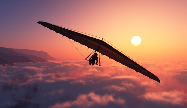 Дельтаплан красиво