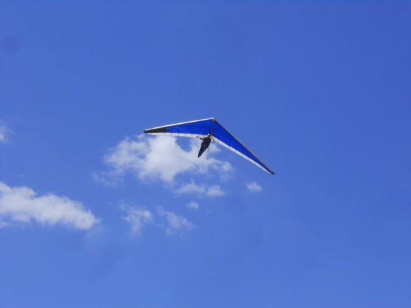 Дельтаплан море