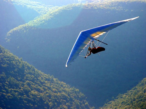Полет на мотодельтаплане