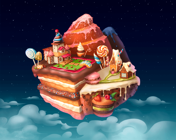 Фантастический пейзаж в живописи