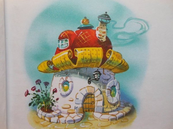 Сказочный замок в облаках