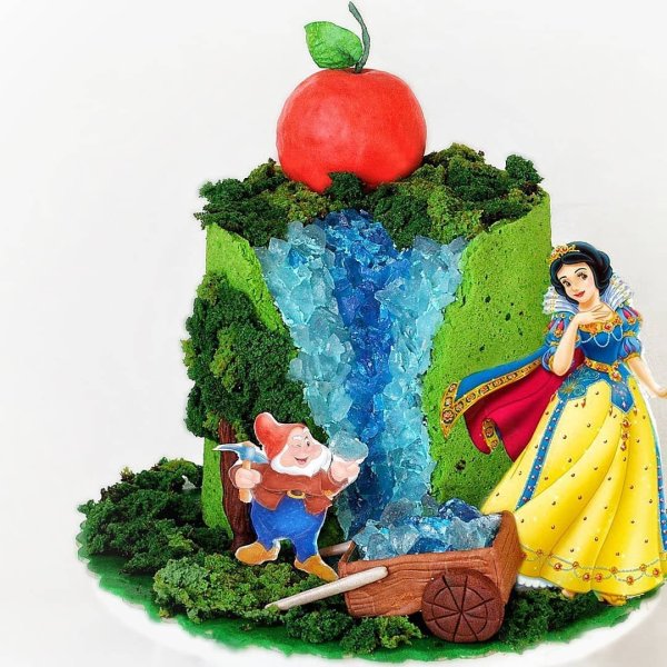 Торт Ван Гог Звездная ночь