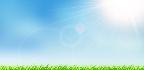 Фон природа трава и небо для садика