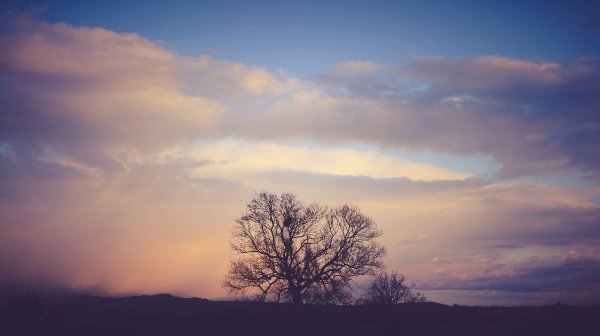 Небо в размытии