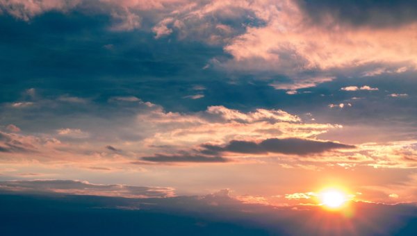 Размытое небо