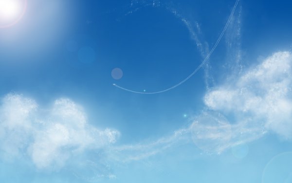 Небо с облаками