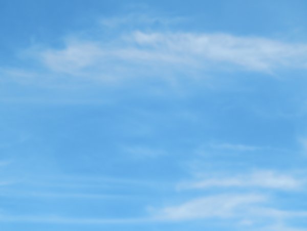 Размытое небо