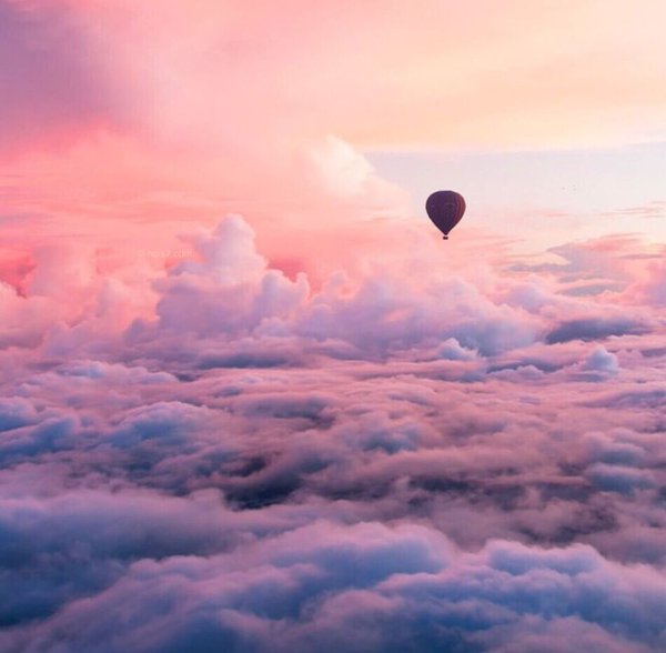 Розовое небо