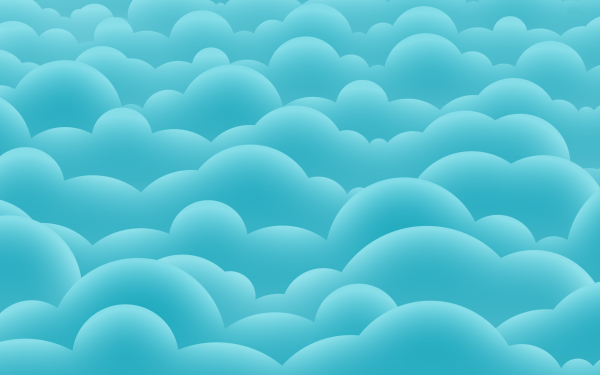 Небо мультяшное