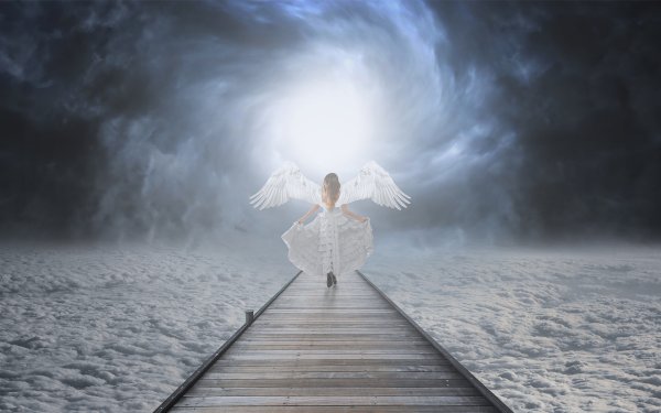 Человек уходящий на тот свет