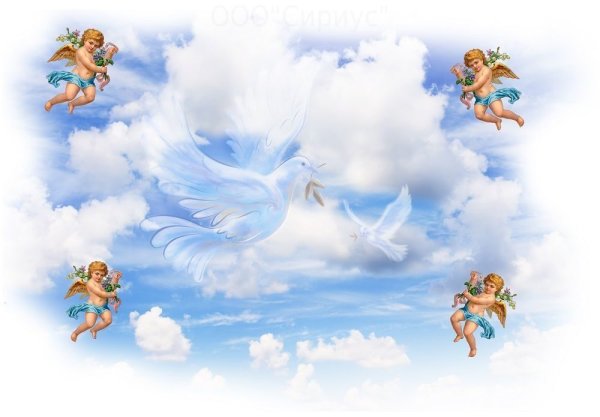 Ангел в небе