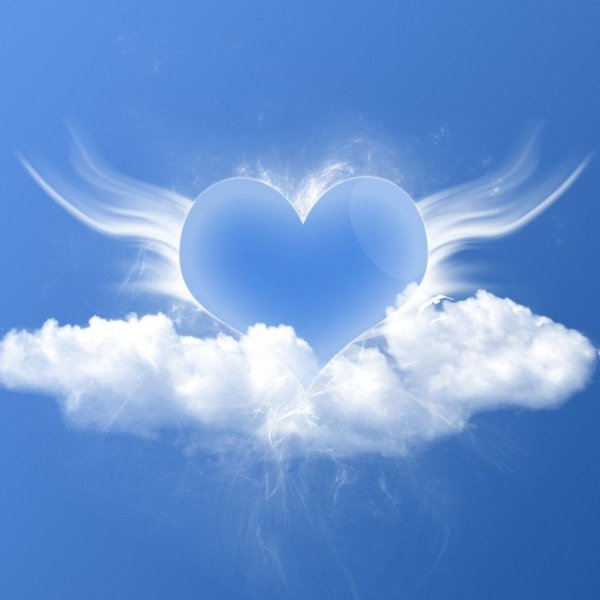 Ангел в небе