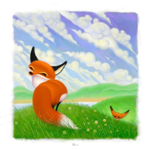 Полянка для лисы