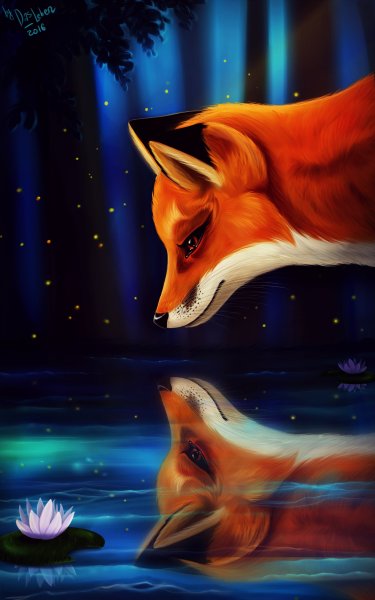 Лиса на облаке