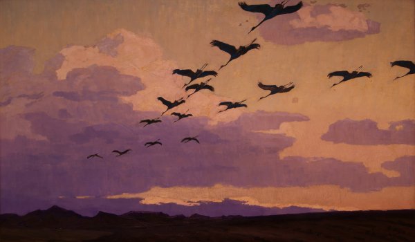 А. Степанова «Журавли летят»;