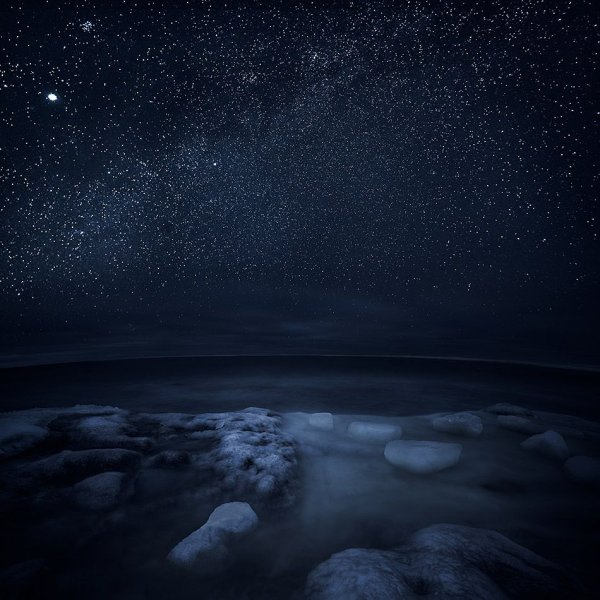 Зимнее ночное небо