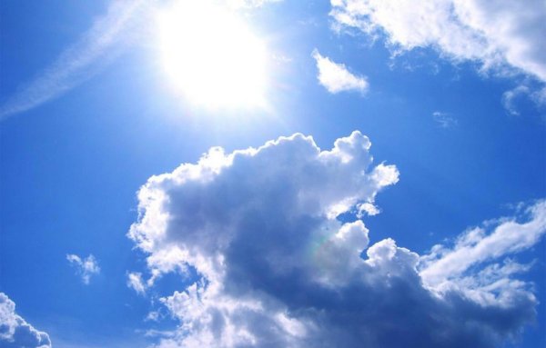 Чистое ясное небо