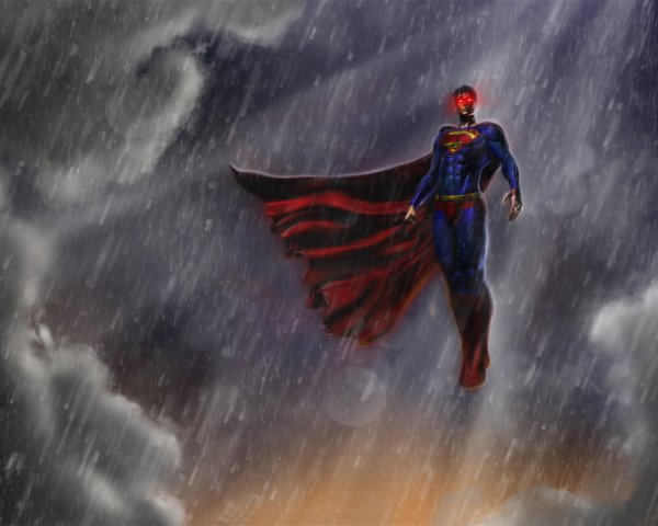 Полет Супермена