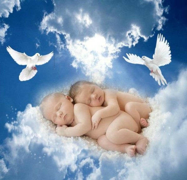 Ангелочки на небесах