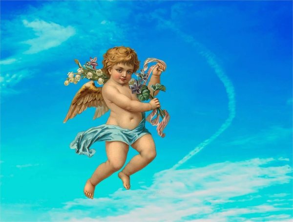 Дети ангелы на небесах