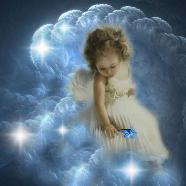 Ангел в небе