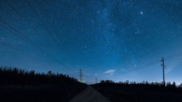 Звездное небо в Подмосковье