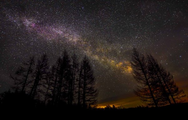 Млечный путь Звёздное небо в Бурятии