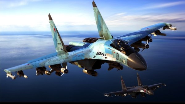 Су35 воздушный бой
