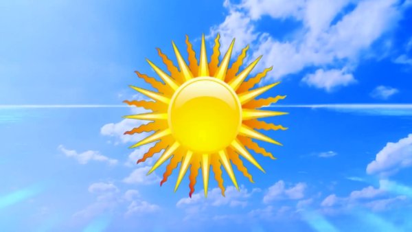 Солнышко на небе