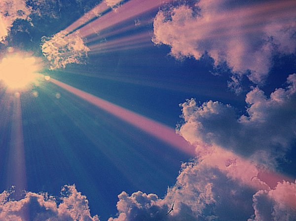 Лучи солнца