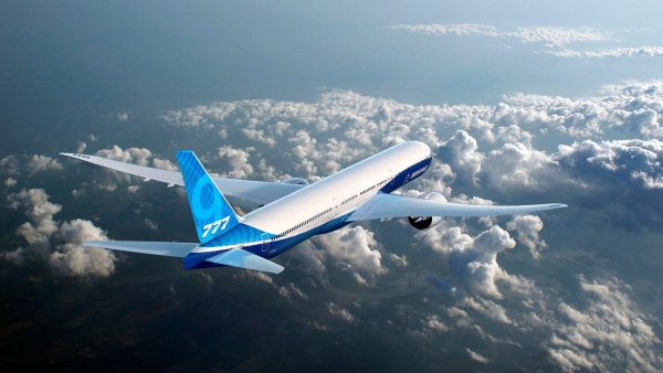 Boeing 777x складное крыло