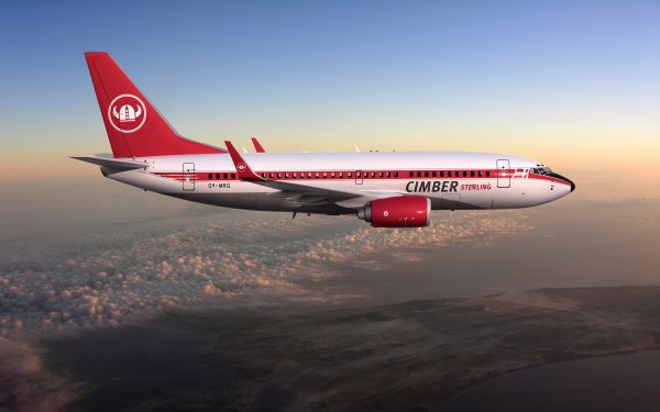 Пассажирский самолет Boeing 737