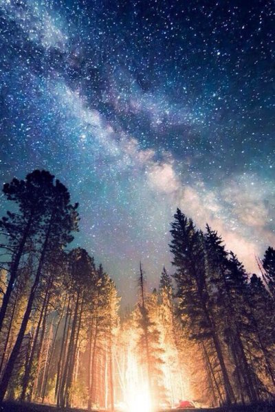 Млечный путь горы 4k