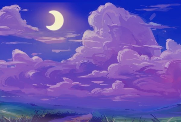 Небо мультяшное