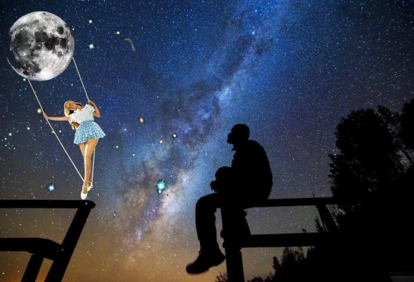 Человек тянется к звездам