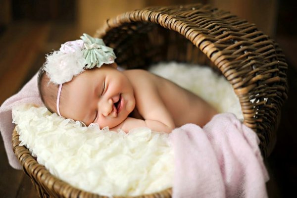 Фотосессия новорожденного с расщелиной