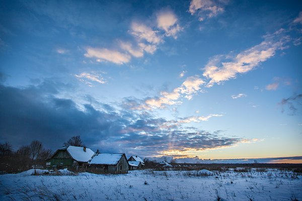 Зимнее небо