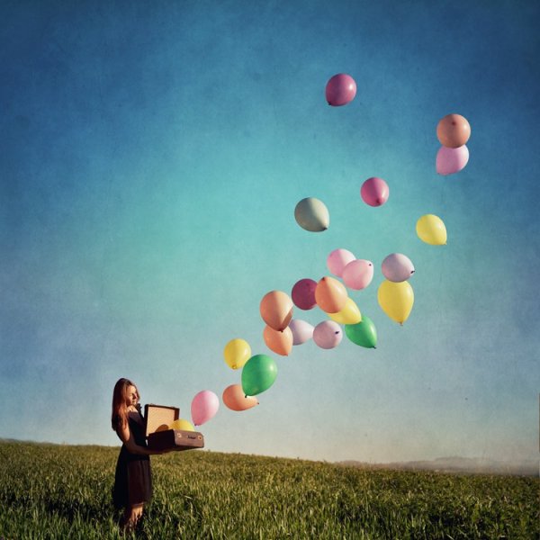 Отпускаю воздушные шары