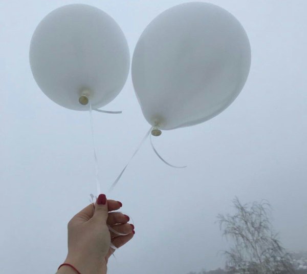 Улетающие сердечки