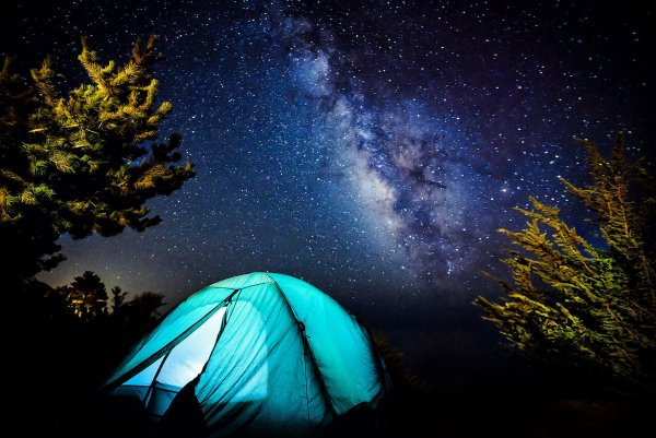 Палатка звездное небо