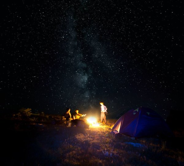 Монголия ночное небо