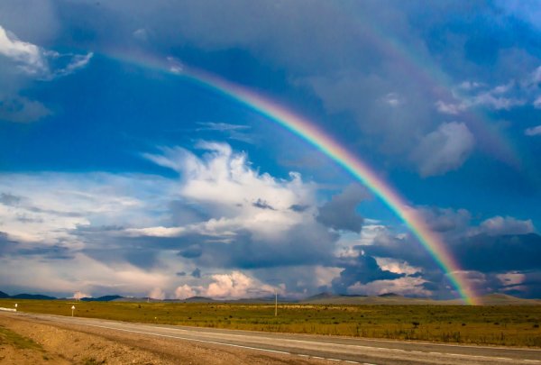 Сказочная Радуга на небе