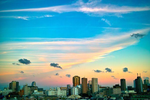 Небо над городом