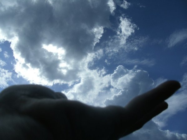 Кусочек неба в ладонях