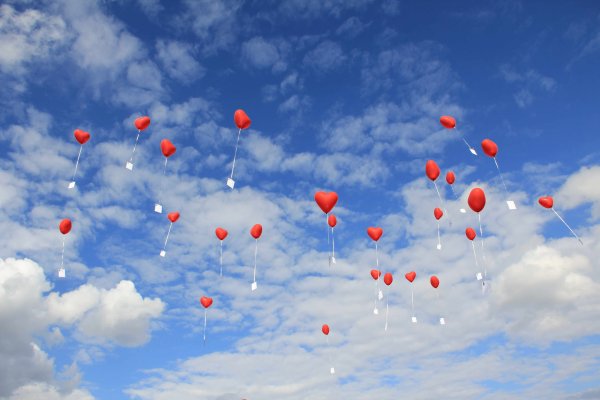 Облако в виде сердца