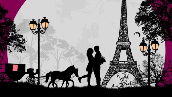 Силуэт Парижа