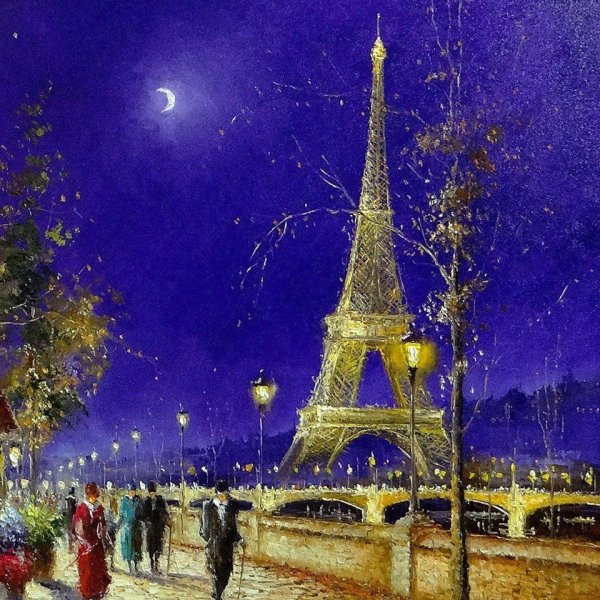 Эйфелева башня Импрессионизм