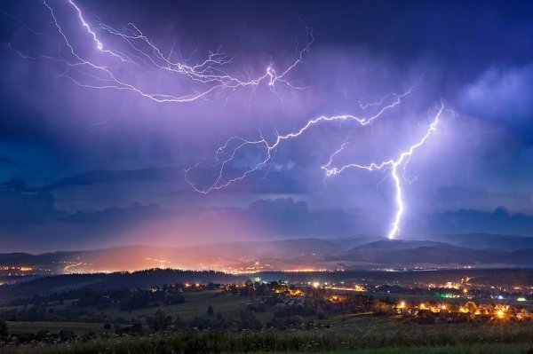 Гроза молния