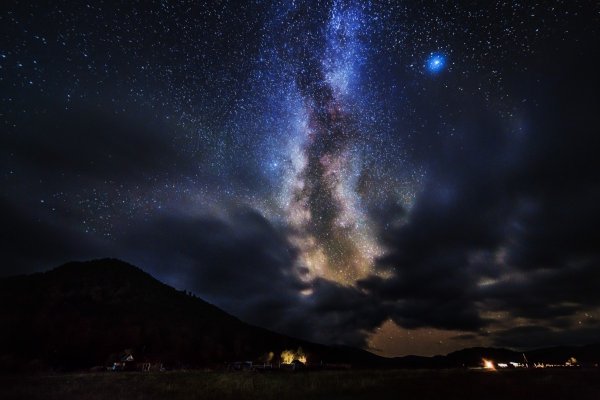 Млечный путь горный Алтай