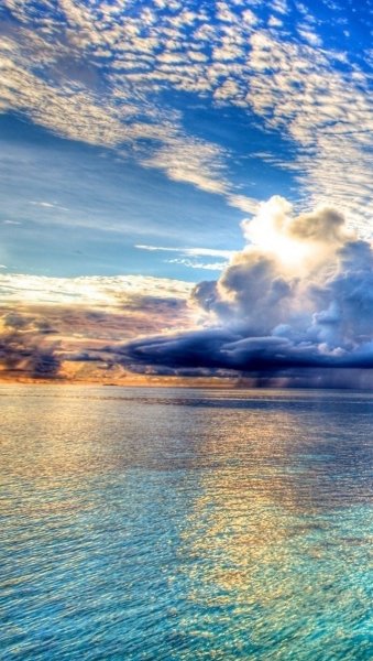 Небо с облаками